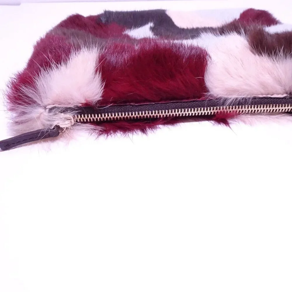 Theory Transformer Clutch Rabbit Fur NWT 298